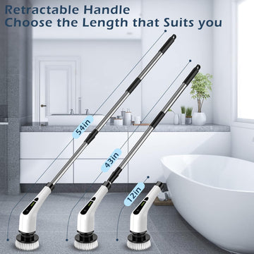 Cordless Electric Spin Scrubber