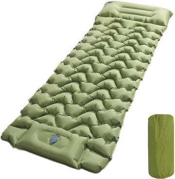 Sleeping Air Pad for Camping Inflatable Sleeping Mattress with Pillow