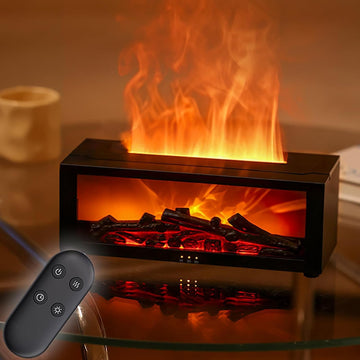 Fireplace Flame Aroma Diffuser & Humidifier – Relax, Refresh & Elevate Your Space