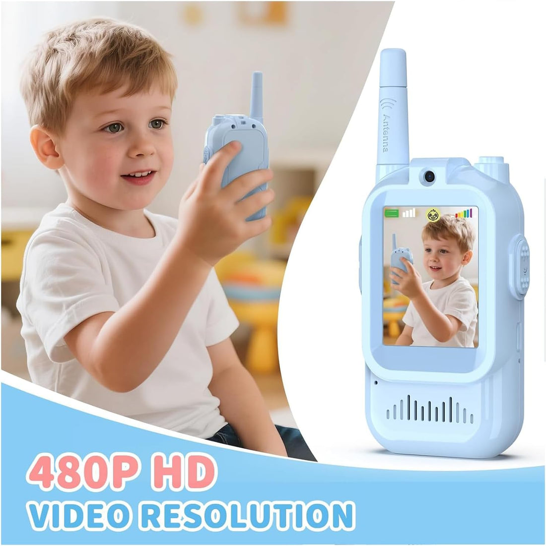 Kids Video Walkie Talkie with Camera
