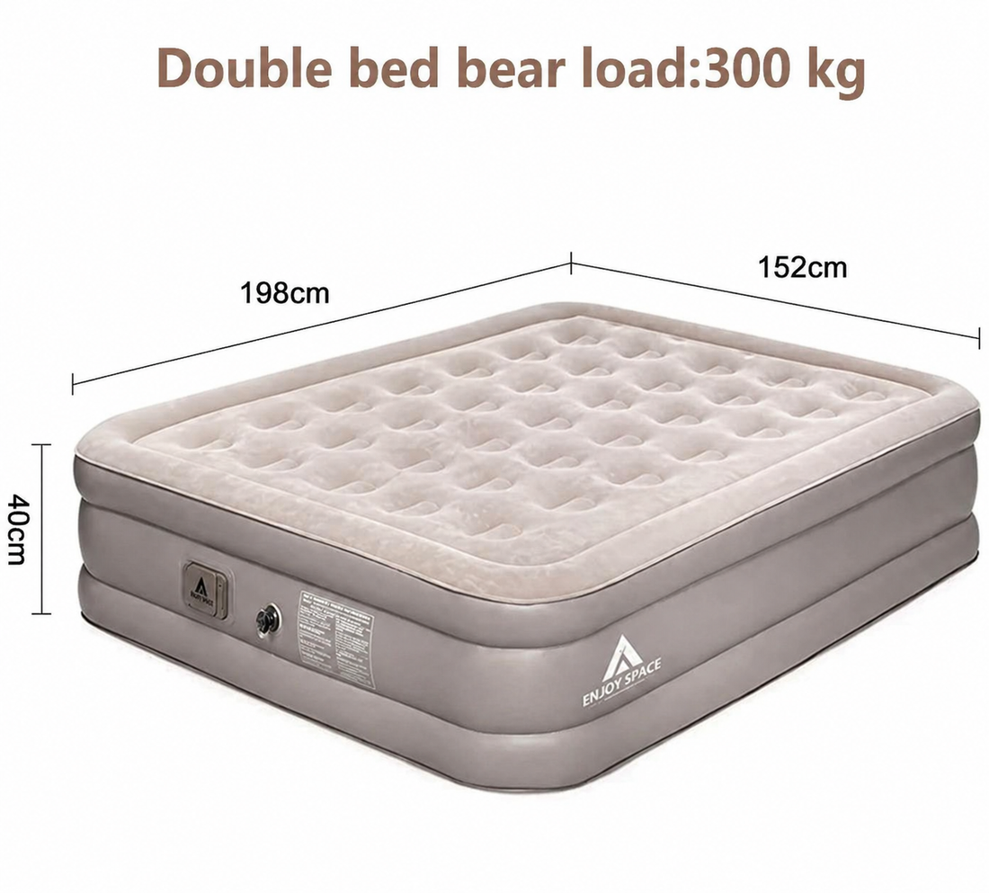 Air Mattress with Built in Pump Double Bed